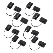 8 Pack Refrigerator Lock Combination Coded,Fridge Lock for Kids Safe, Child Safety Cabinet Window Locks, Baby Door Lock