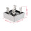 KBPC1010 1000V 10A Single Phase Bridge Rectifier Half-Wave Gray 2