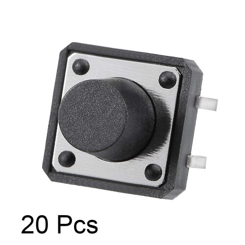 12x12x8mm Panel Mini/Micro/Small PCB Momentary Tactile Tact Push Button Switch DIP 20PCS 1
