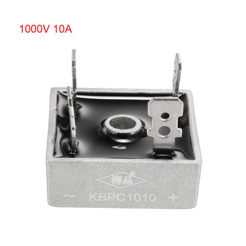 KBPC1010 1000V 10A Single Phase Bridge Rectifier Half-Wave Gray 2