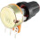 5Pcs 100K Ohm Variable Resistors Single Turn Rotary Carbon Film Taper Potentiometer with Knobs 4