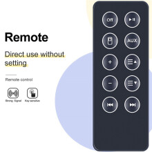20X Nova Substituição de Controle Remoto para Sistema de MúSica Digital para Sounddock 10 SD10 CompatíVel com