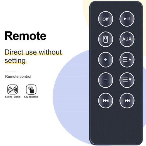 20X New Remote Control Replacement for  Sounddock 10 SD10 -Compatible Speaker Digital Music System