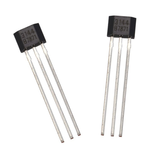 50Pcs Y3144 Sensitive Hall Effect Sensor Magnetic Detector 4.5-24V