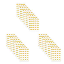 720 Stück Fotoecken für Scrapbooking, Goldene Fotoeckenaufkleber, Selbstklebende Fotoecken, Gold
