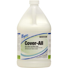 Nyco "Cover-All Sapone per capelli, mani e corpo - 128 oz - Bianco, Crema, Sapone Liquido Lussuoso - pH Bilanciato e Delicato sulla Pelle