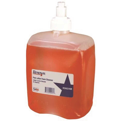 Renown REN02498 Jabón de espuma rosa, 2000 mL