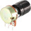 2Pcs 5K Ohm Variable Resistors SingleTurn Rotary Carbon Film Taper Potentiometer with Knobs 4