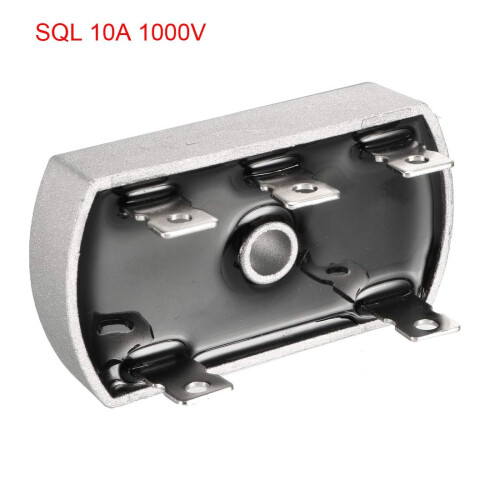 SQL 10A 1000V Three Phase Bridge Rectifier Half-Wave Gray 2