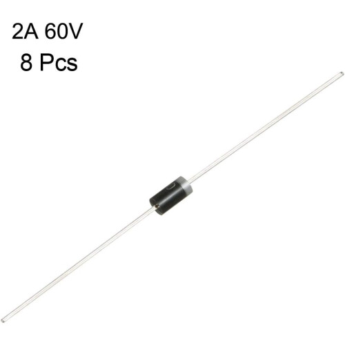 SR260 Schottky Rectifier Diode 2A 60V Electronic Silicon Diodes 8pcs 2