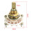 2P4T 2 Pole 4 Position Selectable Single Deck Band Channel Rotary Switch Selector 10Pin 2