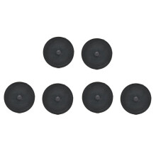 6 Stuks Blind Filter Backflush Schijf Rubber voor Espressomachines Brouwen Hoofd Terugspoelen Pakking