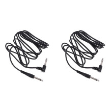 2X Gitaarversterkerkabel 3 Meter Elektrisch Patchsnoer Gitaarversterker Amp Gitaarkabel Elektrisch Gitaarinstrument