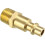 High-Flow Plug, Brass Quick Coupler Plug Air Hose Fitting Quick-Connect Fitting, 1/4" NPT Male Plug 4