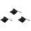 3X Joystick Analogico 3D per PS Vita 2000 PSV2000 Joystick Controller ThumbStick per  PS Vita 2000 Nero 1