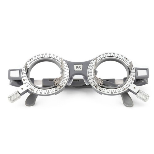 1st Optometri Trial Lins Frame Oftalmiskt Instrument Fast PD Option, PD66