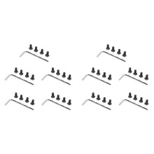 40 Stücke Roller Lenker Front Gabel Rohr Schrauben mit Sechskant Griff Ersatz Teile Kits für M365 Es2 Zubehör