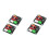 4Pcs DRV8825 A4988 3D Printer 42 Stepper Motor Driver Controller Expansion Module for Arduin R3 Ramps1.4  Motor Driver 1
