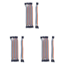 120 Stuks 20 cm 2,54 mm Mannelijk Naar Broodplank Doorverbindingsdraadkabel voor