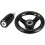 Hand Wheel 100mm Diameter 12mm Hole Plastic Black for Milling Machine 2