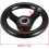 Hand Wheel 100mm Diameter 12mm Hole Plastic Black for Milling Machine 4