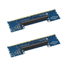 2X Memory Stick Test Adapter Card Laptop DDR4 Memory Stick Test Adapter Card Memory to Desktop DDR4 with Converter Card
