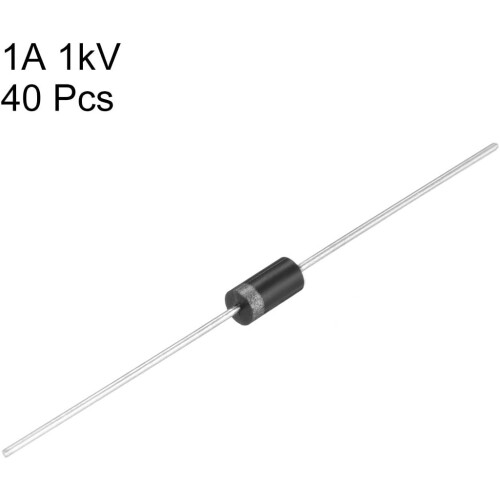 1N4007 Rectifier Diode 1A 1kV Electronic Silicon Diodes 40pcs 2