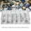 192PCS Watch Crowns Watch Waterproof Replacement Assorted Repair Tools with Box 9