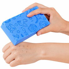 Qseefy Éponge Exfoliante Ultra Douce pour le Bain, Éponge Anti-Cellulite Japonaise