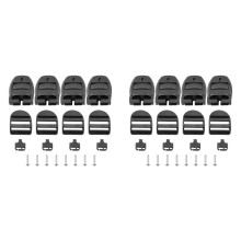 8 Ensembles de Clips de Couverture de Spa Spa Kit de Remplacement de Loquet de Verrouillage avec Clé et Vis, pour Sangles de Couverture