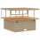 VidaXL vidaXL Gartensofa-set 12 stk. Beige Poly-Rattan 9
