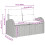 VidaXL vidaXL Gartensofa-set 12 stk. Beige Poly-Rattan 11