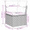 VidaXL vidaXL Gartensofa-set 12 stk. Beige Poly-Rattan 12