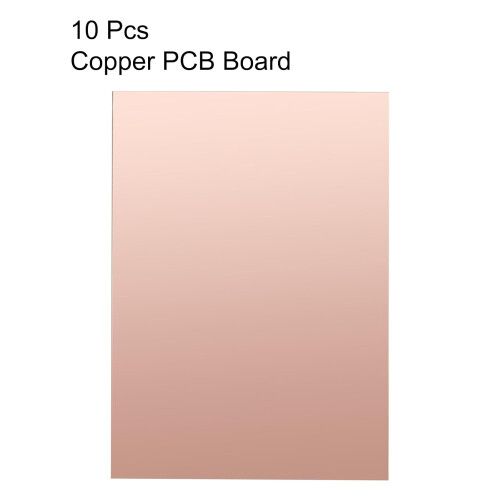 10pcs 70x50mm Double Sided Copper Clad Laminate PCB Circuit Board FR4 2mm Thickness DIY Prototyping PCB Board 1