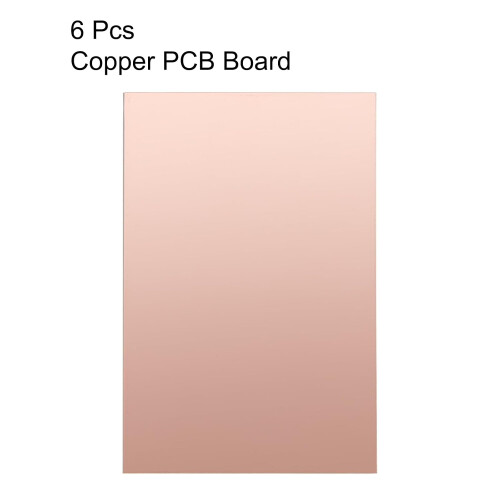 6pcs 150x100mm Double Sided Copper Clad Laminate PCB Circuit Board FR4 1mm Thickness DIY Prototyping PCB Board 1