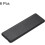 Standard Plastic Rectangle Aluminum Extrusion End Cap Black 40x120mm 6pcs 4