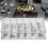 192PCS Watch Crowns Watch Waterproof Replacement Assorted Repair Tools with Box 6