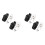 4Set Locking Push Button  for Marine Boat Radio Box, Tool Box, Electronic Box, Motorcycle Glove Box Lock. 1