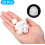 Plastic Dome Nut Protection Cap Covers, M8x13mm Nut Cover White 25pcs 3