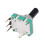 360 Degree Rotary Encoder Code Switch Digital Potentiometer 3 Pins 20mm D-Shaft 2Pcs 5