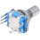 360 Degree Rotary Encoder Code Switch Digital Potentiometer 5 Pins 15mm D-Shaft 5Pcs 5