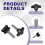 4 Point Knobs, 1/2"-13 UNC 2.09" Threaded Stud Star Clamping Knobs Hand Tightening Thumb Screw Knob for Lawn Mower Umbrella Base Clamps Replacement Ma 3