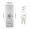 Key Switch Lock On/Off Exit Door Lock Emergency Door Release DPST for Access Control with 2 Keys 2