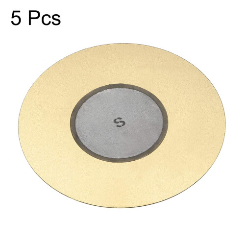 5 Pcs Piezo Discs 50mm Acoustic Pickup Transducer Ceramic Trigger Buzzer Drum Guitar 1