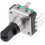 360 Degree Rotary Encoder Code Switch Digital Potentiometer 5 Pins 14.3mm D-Shaft Green 2pcs 3