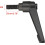 M8 x 20mm Handle Adjustable Clamping Lever Thread Push Button Ratchet Male Threaded Stud Knobs Locking Rotating Screw Handles Quick Release Bolt Black 3
