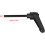 M5 x 50mm Handle Adjustable Clamping Lever Thread Push Button Ratchet Male Threaded Stud Knobs Locking Rotating Screw Handles Quick Release Bolt Black 3