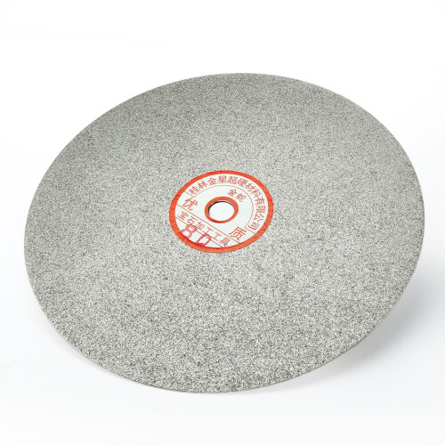 300mm 12-inch Grit 80 Diamond Coated Flat Lap Disk Wheel Grinding Sanding Disc 2