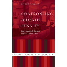 CONFRONTING THE DEATH PENALTY OXSLL C by CONLEY Hardcover Book