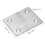 Repair Plate, 60mm x 50mm, Flat Fixing Mending Bracket Connector, 4 Pcs 3